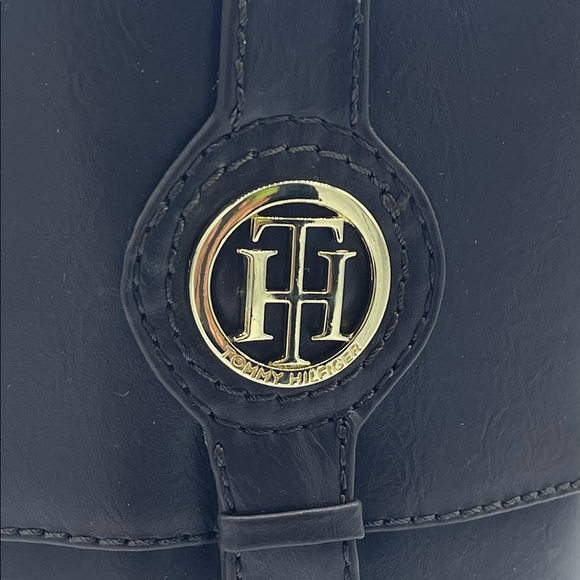 TOMMY HILFIGER Womens Brown Flex Gore Logo Imina Round Toe Riding Boot 6 M - Picture 9 of 10